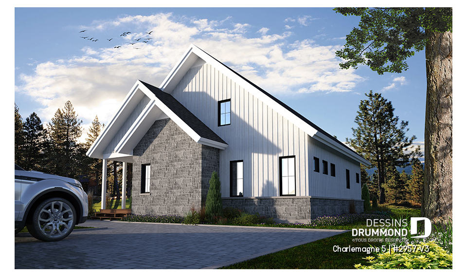 Vue avant - MODÈLE DE BASE - Charlemagne 5