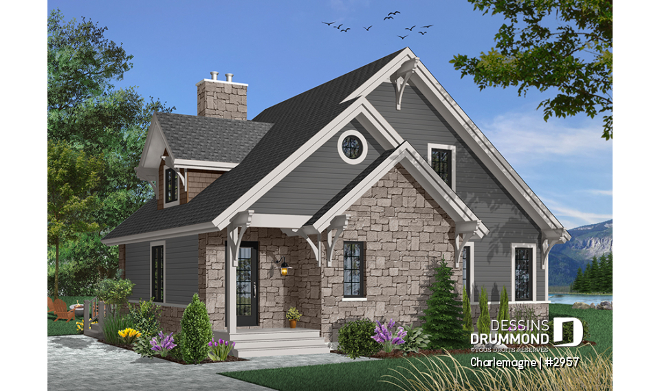 Version couleur no. 1 - Vue avant - Charlemagne