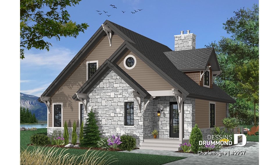 Version couleur no. 3 - Vue avant - Charlemagne