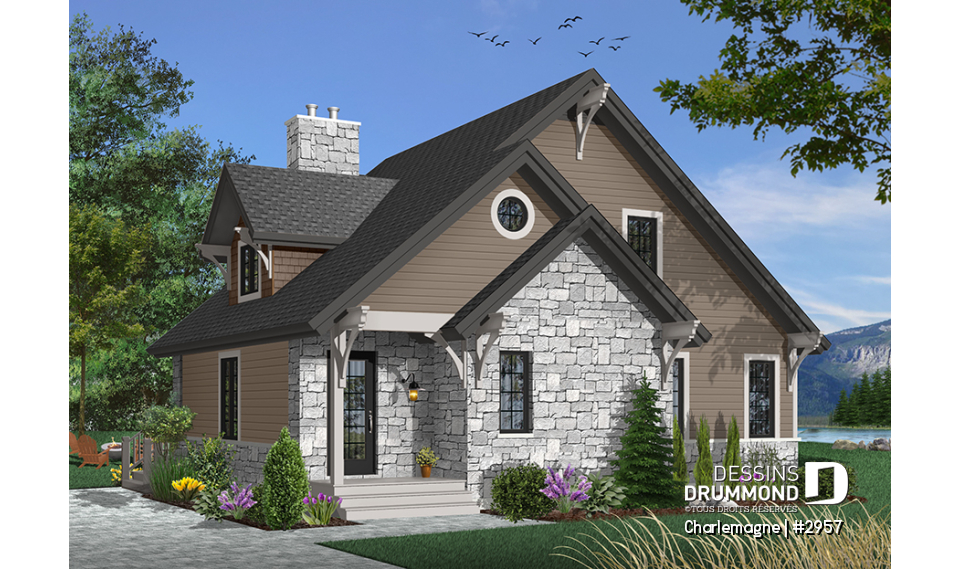 Version couleur no. 3 - Vue avant - Charlemagne