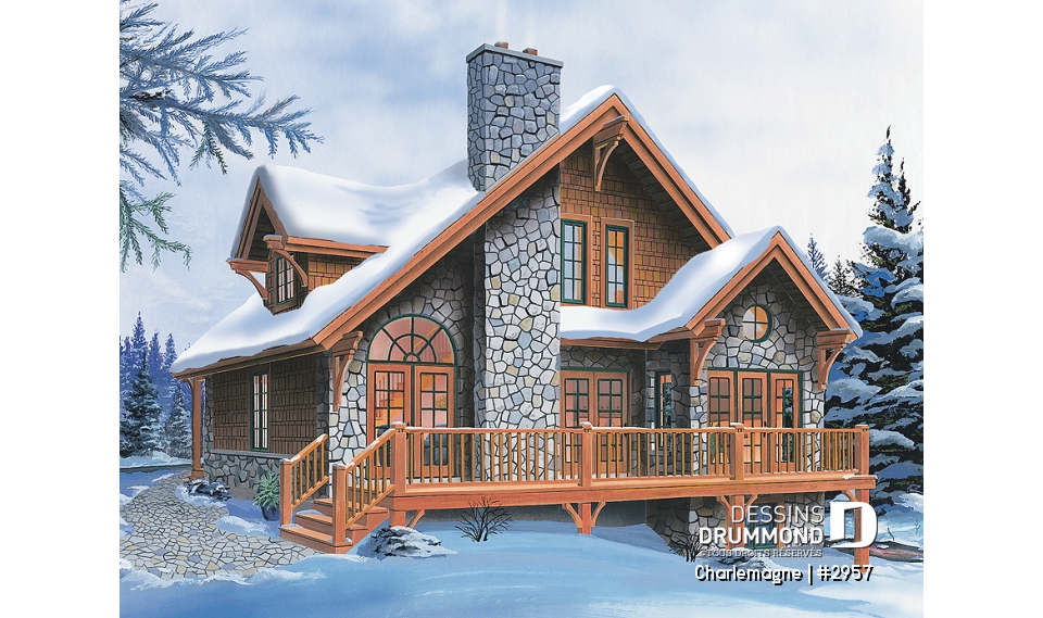 Vue arrière – Modèle ORIGINAL - Charlemagne