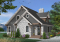 Vue avant - MODÈLE DE BASE - Modèle de chalet rustique, 3 chambres, foyer, mezzanine, aire ouverte, vestibule avec grande garde-robe - Charlemagne