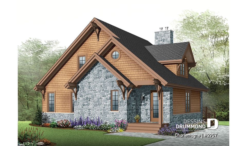 Vue avant – Modèle ORIGINAL - Charlemagne