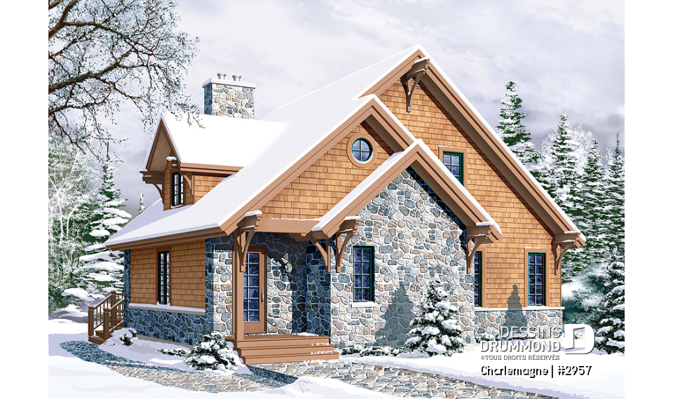 Vue avant – Modèle ORIGINAL - Charlemagne