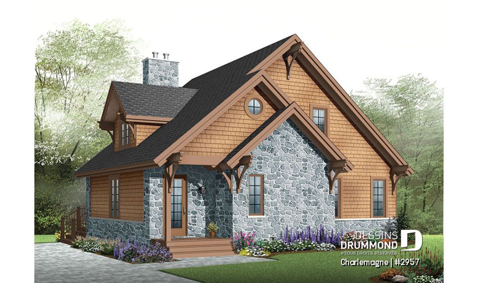 Vue avant – Modèle ORIGINAL - Charlemagne