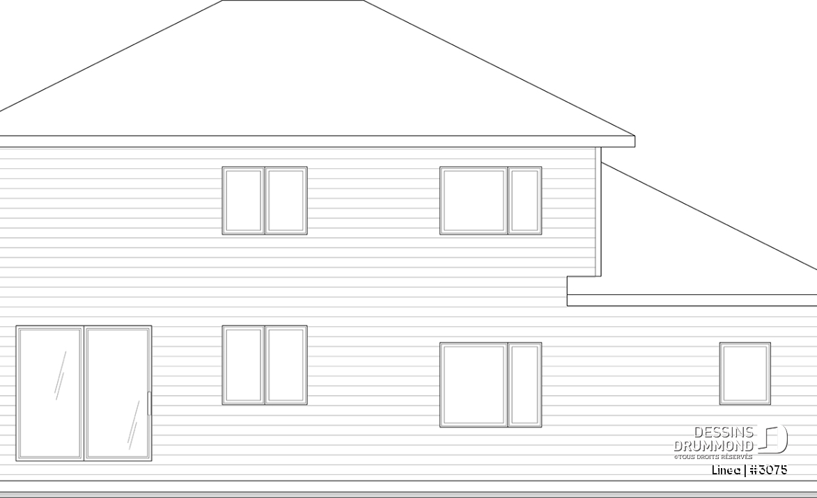 Vue arrière - MODÈLE DE BASE - Linea