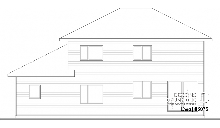 Vue arrière - MODÈLE DE BASE - Linea