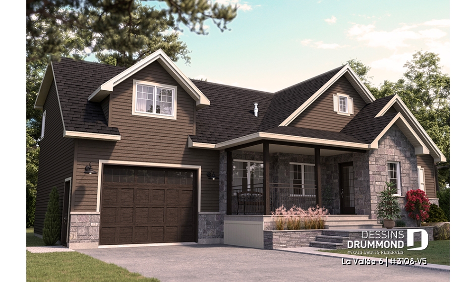 Vue avant - MODÈLE DE BASE - La Vallée 6