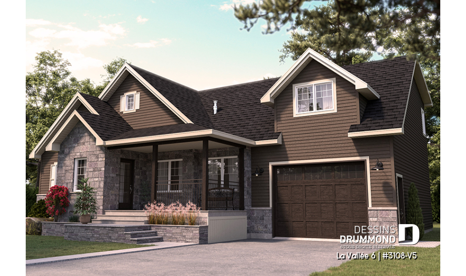 Vue avant - MODÈLE DE BASE - La Vallée 6