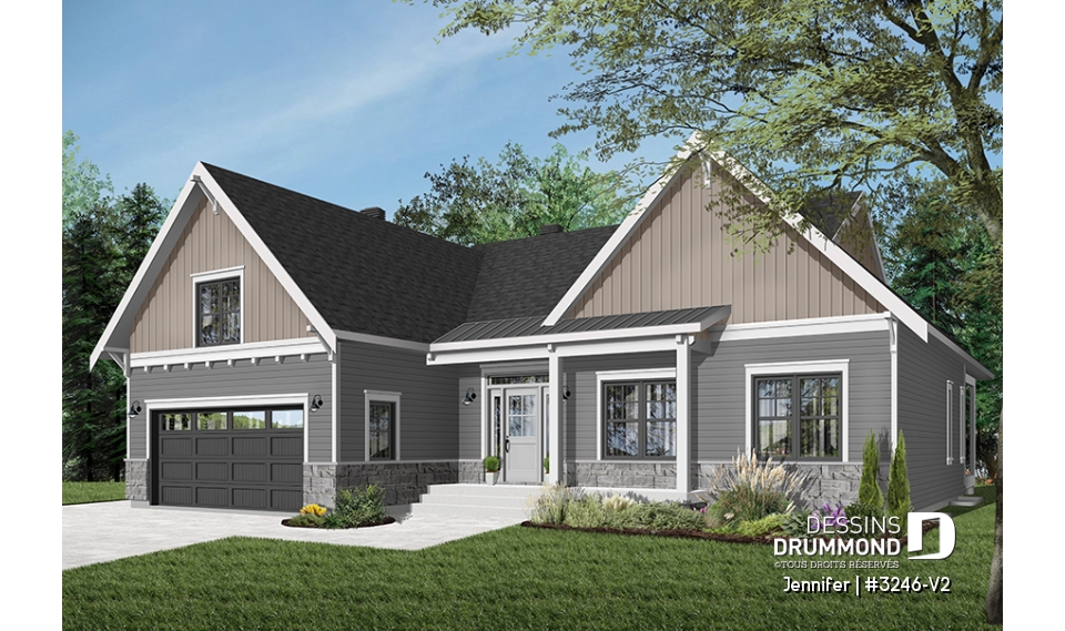 Version couleur no. 1 - Vue avant - Jennifer