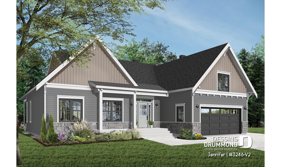 Version couleur no. 1 - Vue avant - Jennifer