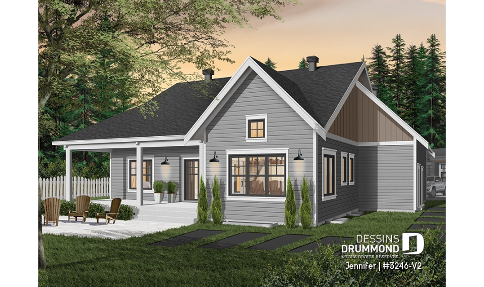 Version couleur no. 3 - Vue arrière - Jennifer