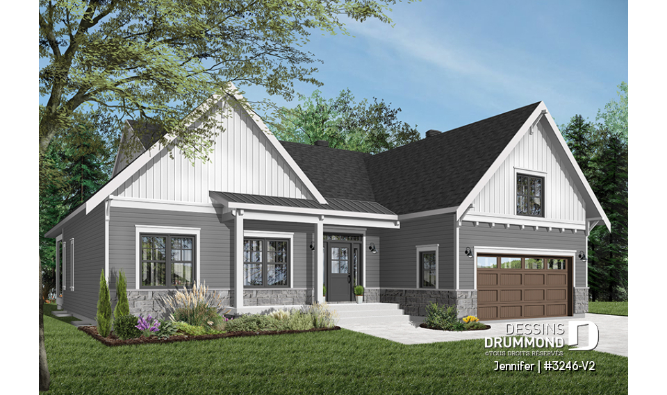 Version couleur no. 3 - Vue avant - Jennifer