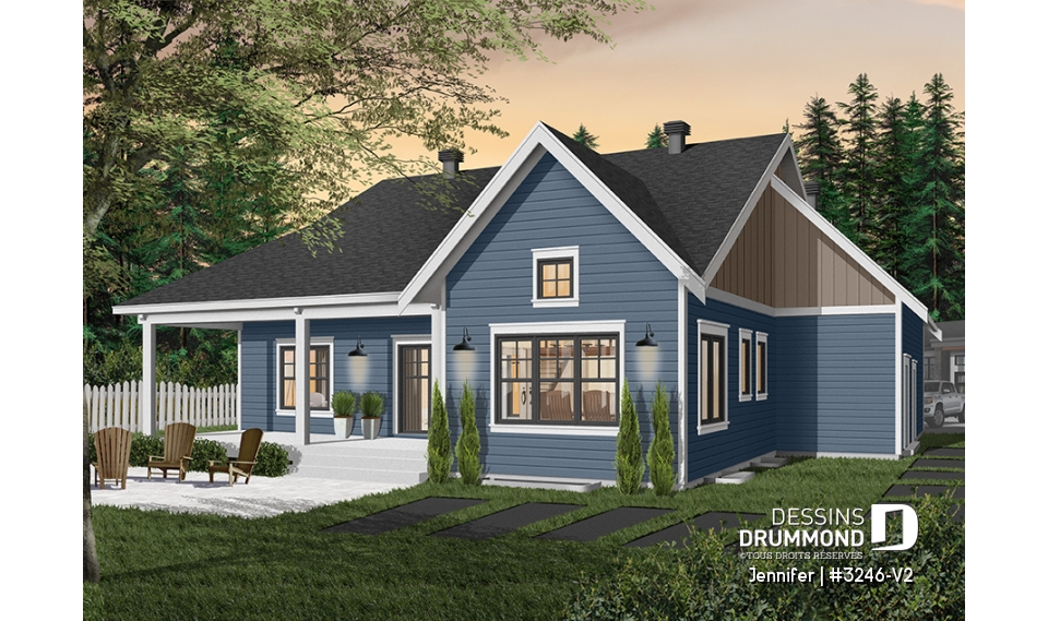 Version couleur no. 4 - Vue arrière - Jennifer