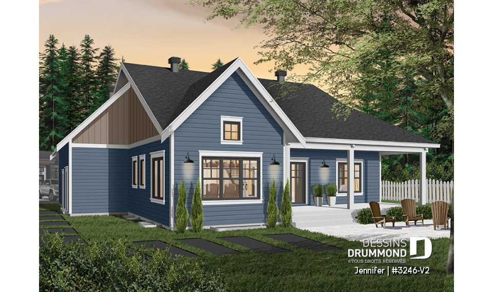 Version couleur no. 4 - Vue arrière - Jennifer