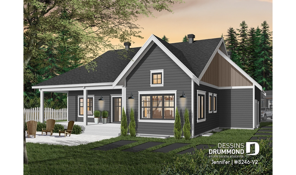 Version couleur no. 5 - Vue arrière - Jennifer