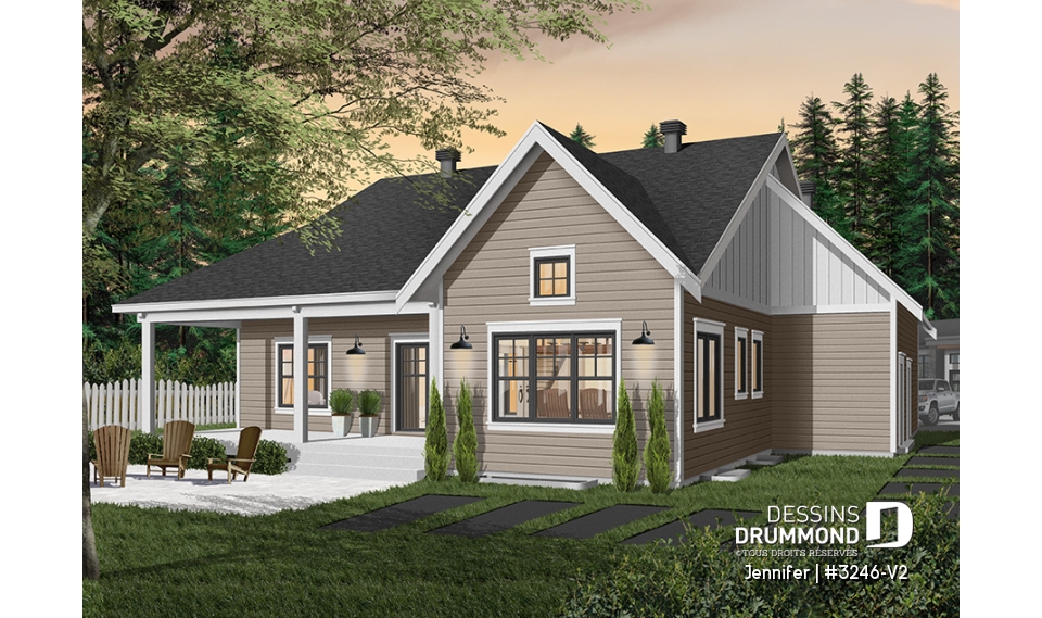 Version couleur no. 6 - Vue arrière - Jennifer