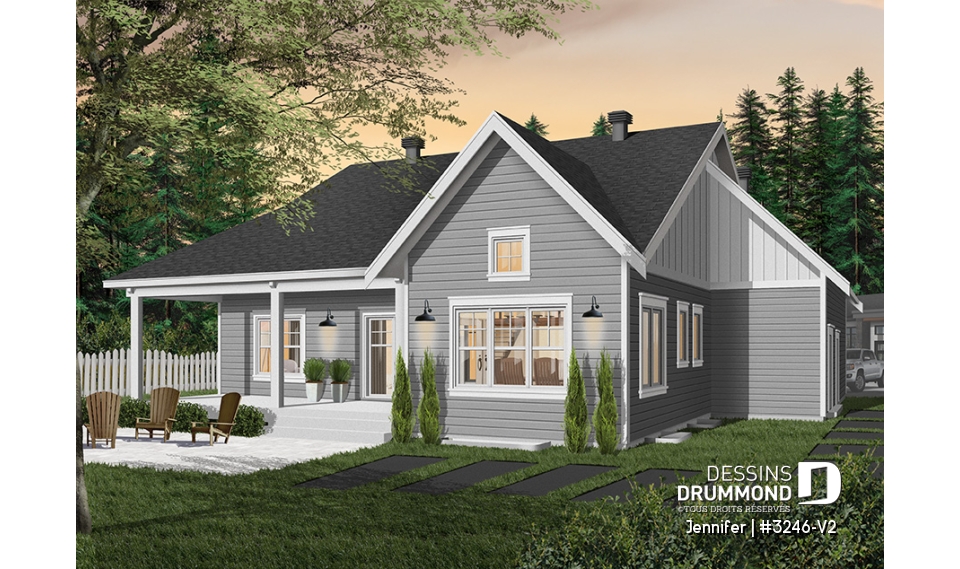 Version couleur no. 7 - Vue arrière - Jennifer