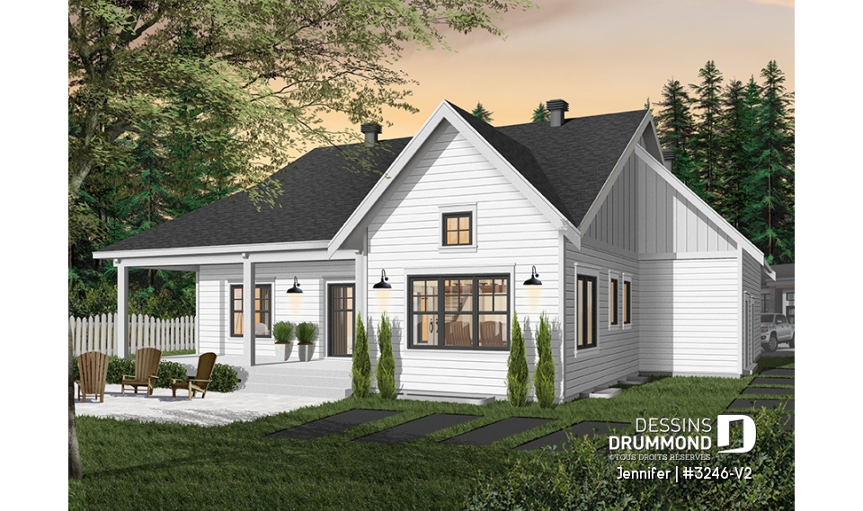 Version couleur no. 8 - Vue arrière - Jennifer