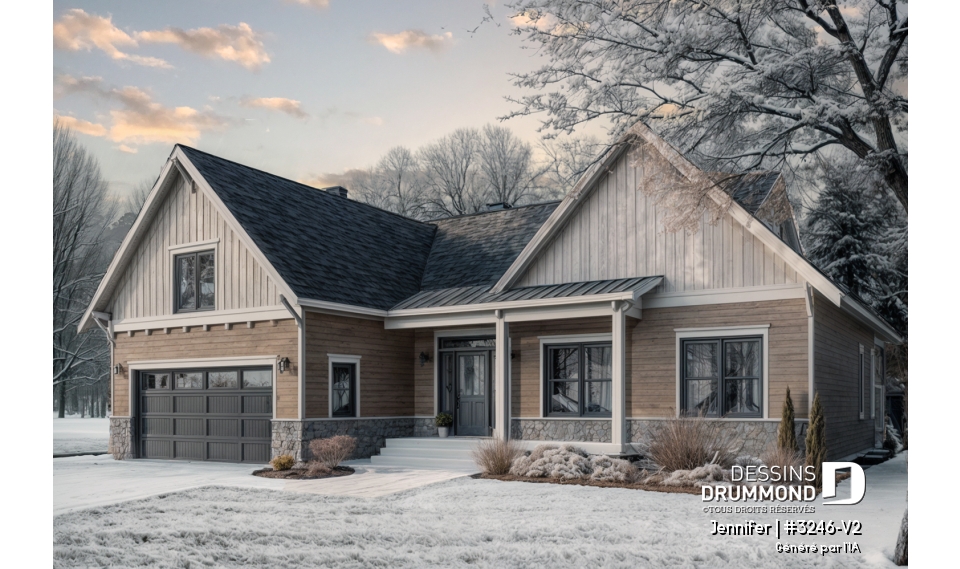 Vue avant - MODÈLE DE BASE - Jennifer