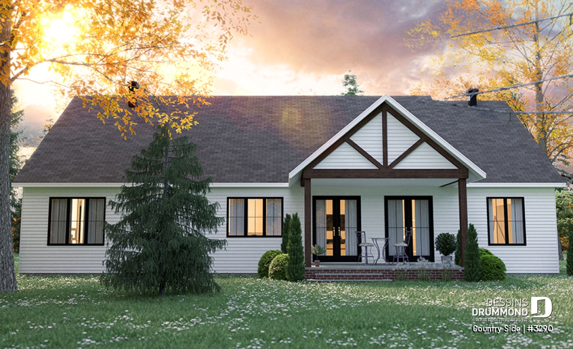 Vue arrière - MODÈLE DE BASE - Country Side
