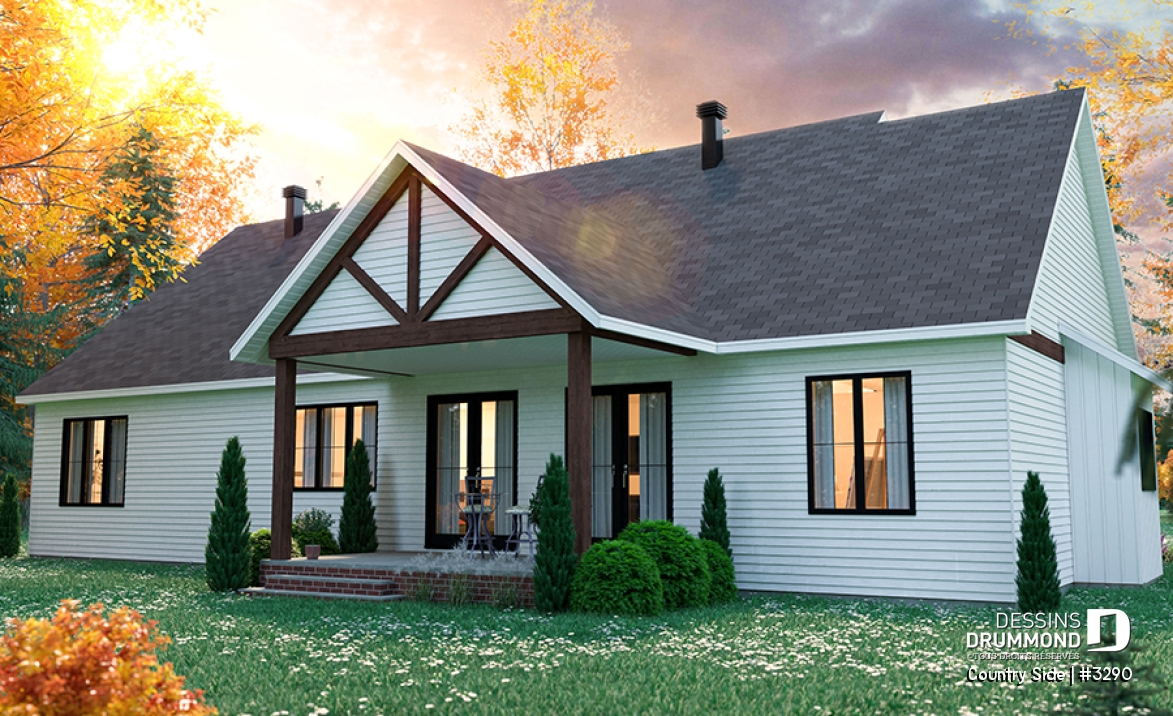 Vue arrière - MODÈLE DE BASE - Country Side