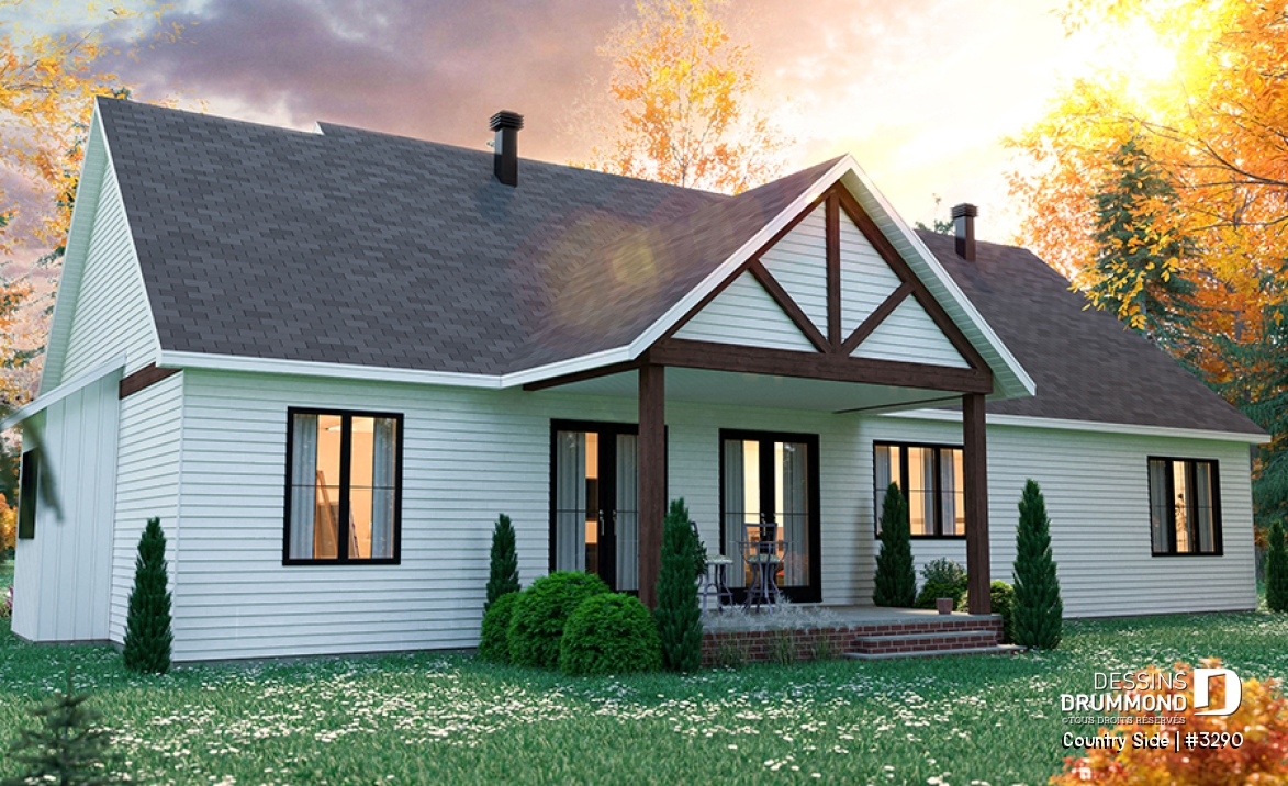 Vue arrière - MODÈLE DE BASE - Country Side