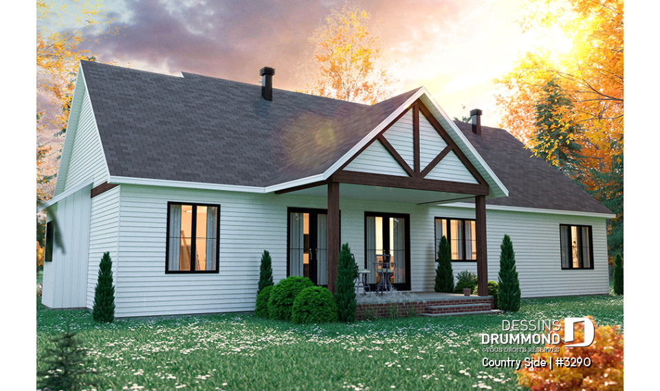 Vue arrière - MODÈLE DE BASE - Country Side