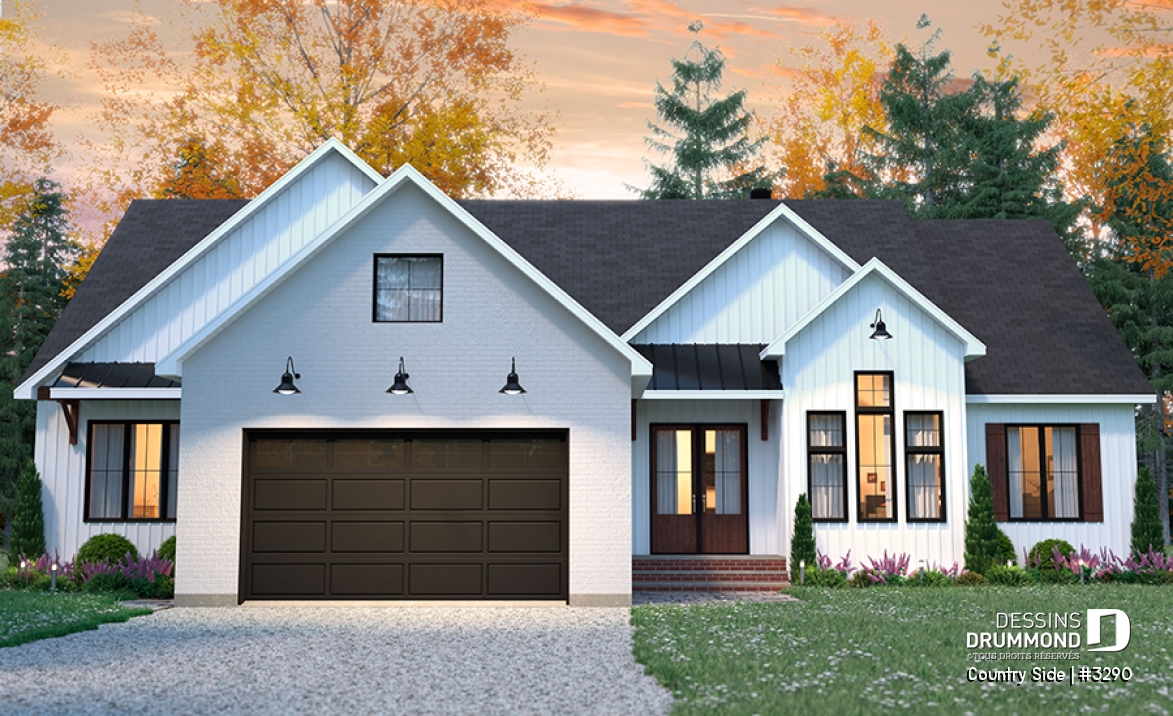 Vue avant - MODÈLE DE BASE - Country Side