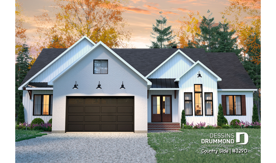 Vue avant - MODÈLE DE BASE - Country Side