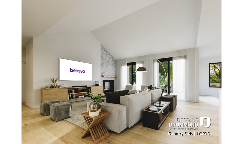 Vue intérieure - Country Side