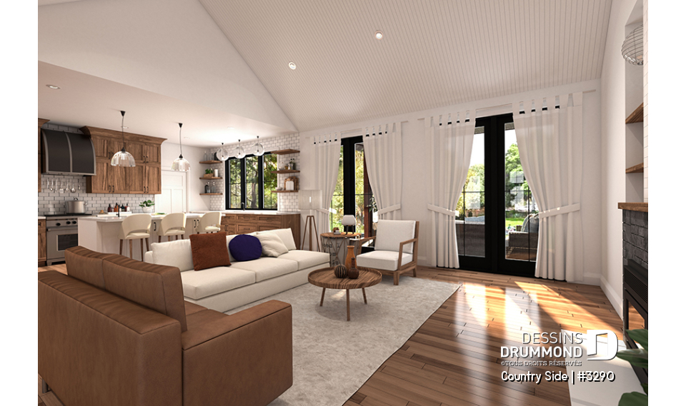 Vue intérieure - Country Side