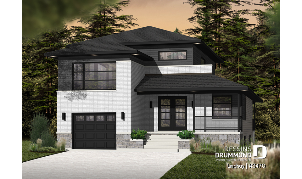 Version couleur no. 1 - Vue avant - Lindsay