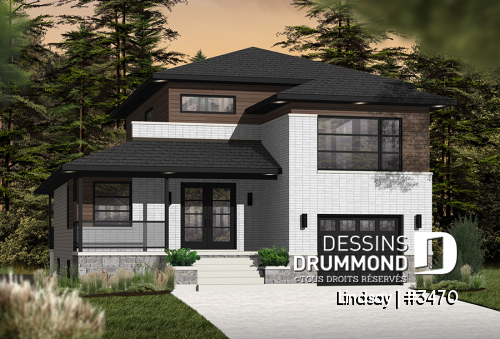 Vue avant - MODÈLE DE BASE -  - Lindsay