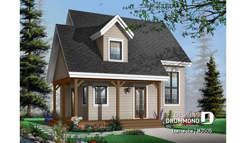 Vue avant - MODÈLE DE BASE - Lamarche