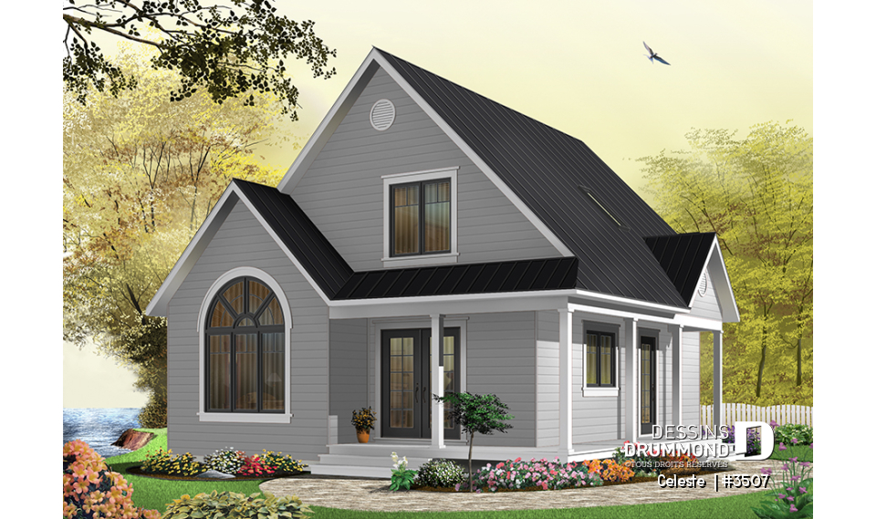 Version couleur no. 1 - Vue avant - Celeste 