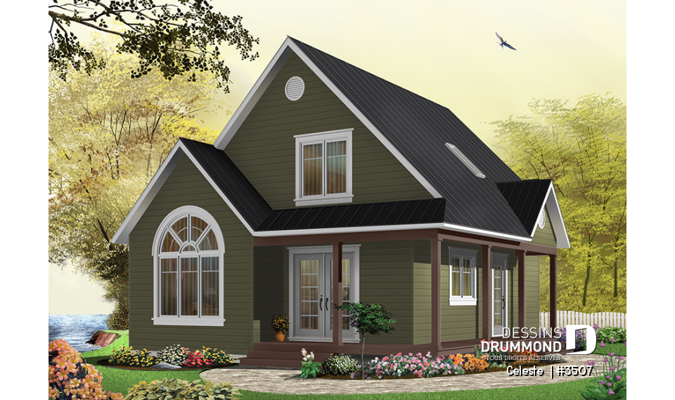 Version couleur no. 6 - Vue avant - Celeste 