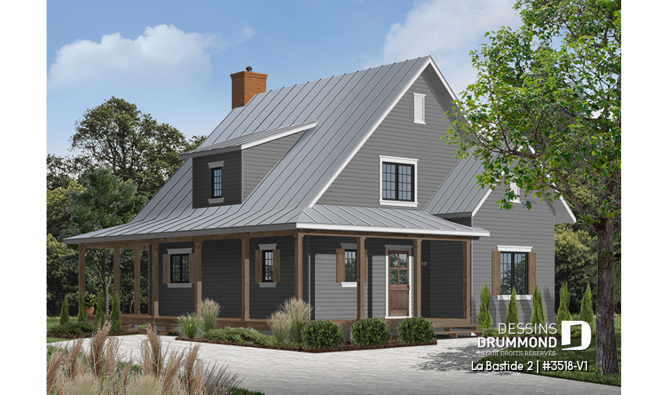 Version couleur no. 3 - Vue avant - La Bastide 2