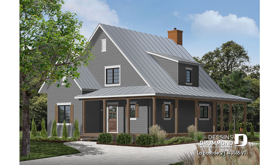 Version couleur no. 3 - Vue avant - La Bastide 2