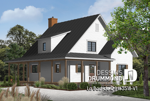 Vue avant - MODÈLE DE BASE -  - La Bastide 2