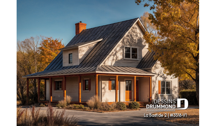 Vue avant - MODÈLE DE BASE - La Bastide 2