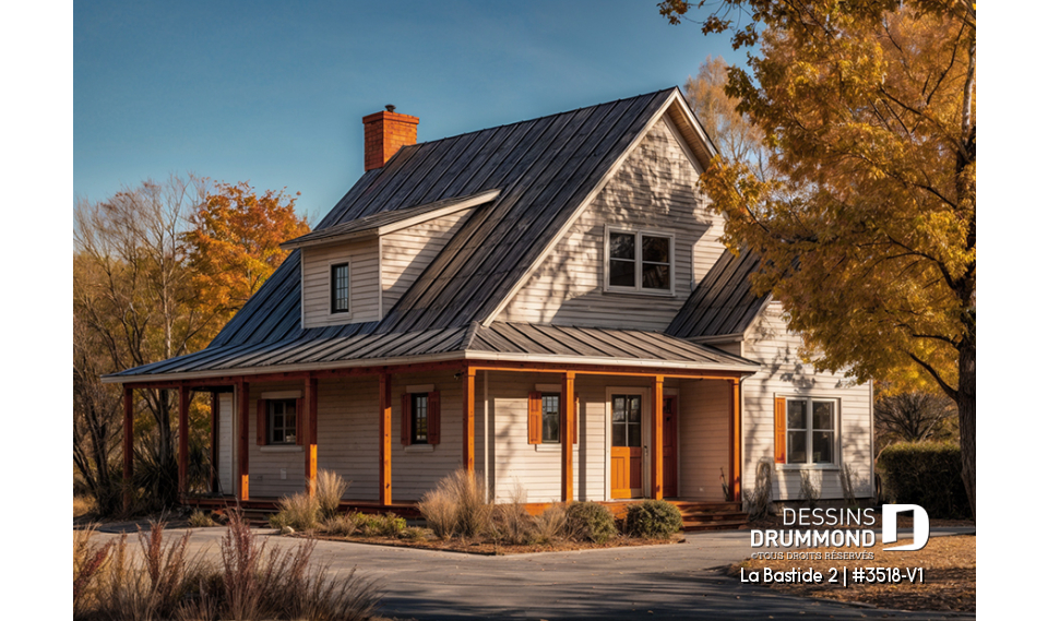 Vue avant - MODÈLE DE BASE - La Bastide 2