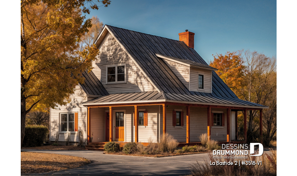 Vue avant - MODÈLE DE BASE - La Bastide 2