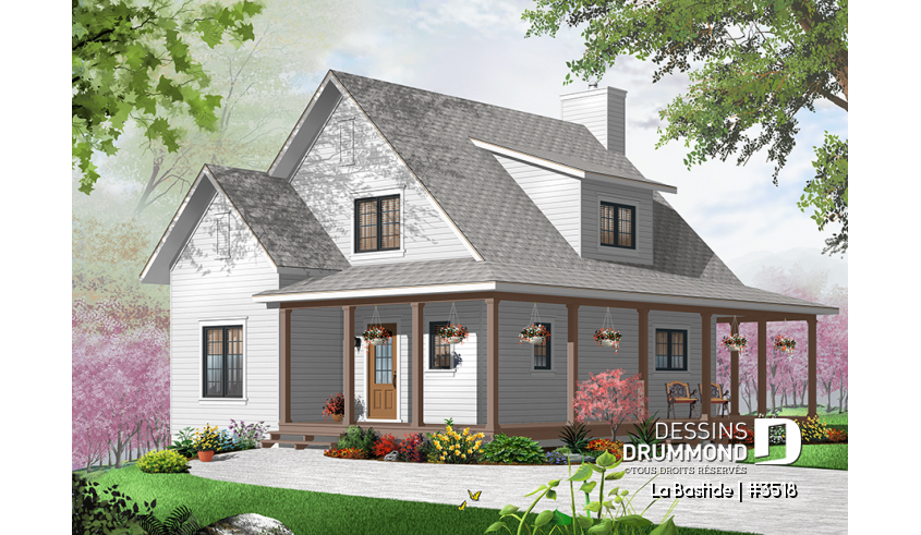 Version couleur no. 6 - Vue avant - La Bastide