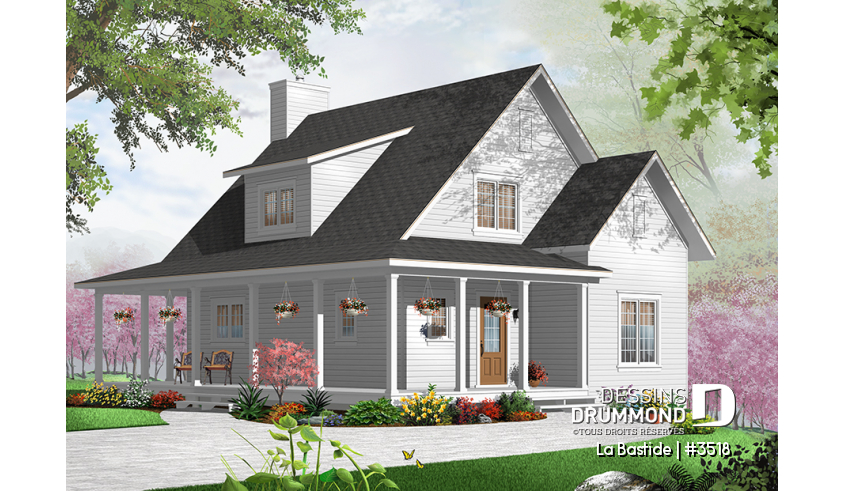 Version couleur no. 7 - Vue avant - La Bastide