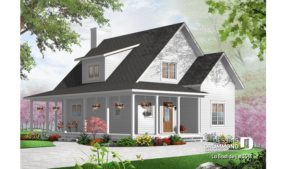 Version couleur no. 7 - Vue avant - La Bastide