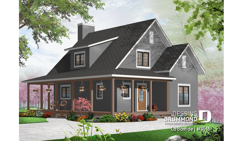 Vue avant - MODÈLE DE BASE - La Bastide