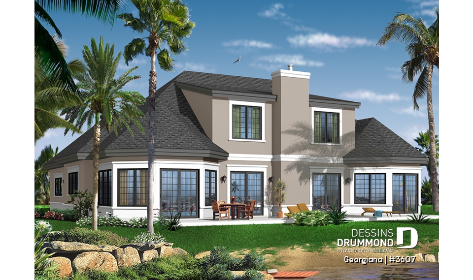 Version couleur no. 2 - Vue arrière - Georgiana