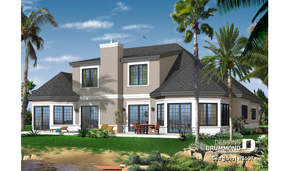 Version couleur no. 2 - Vue arrière - Georgiana