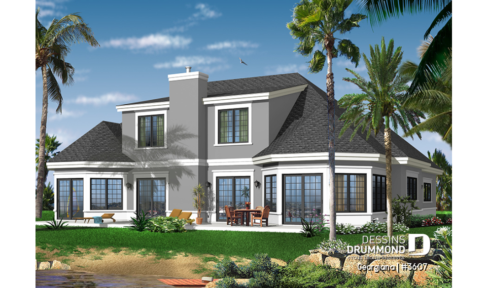 Version couleur no. 3 - Vue arrière - Georgiana